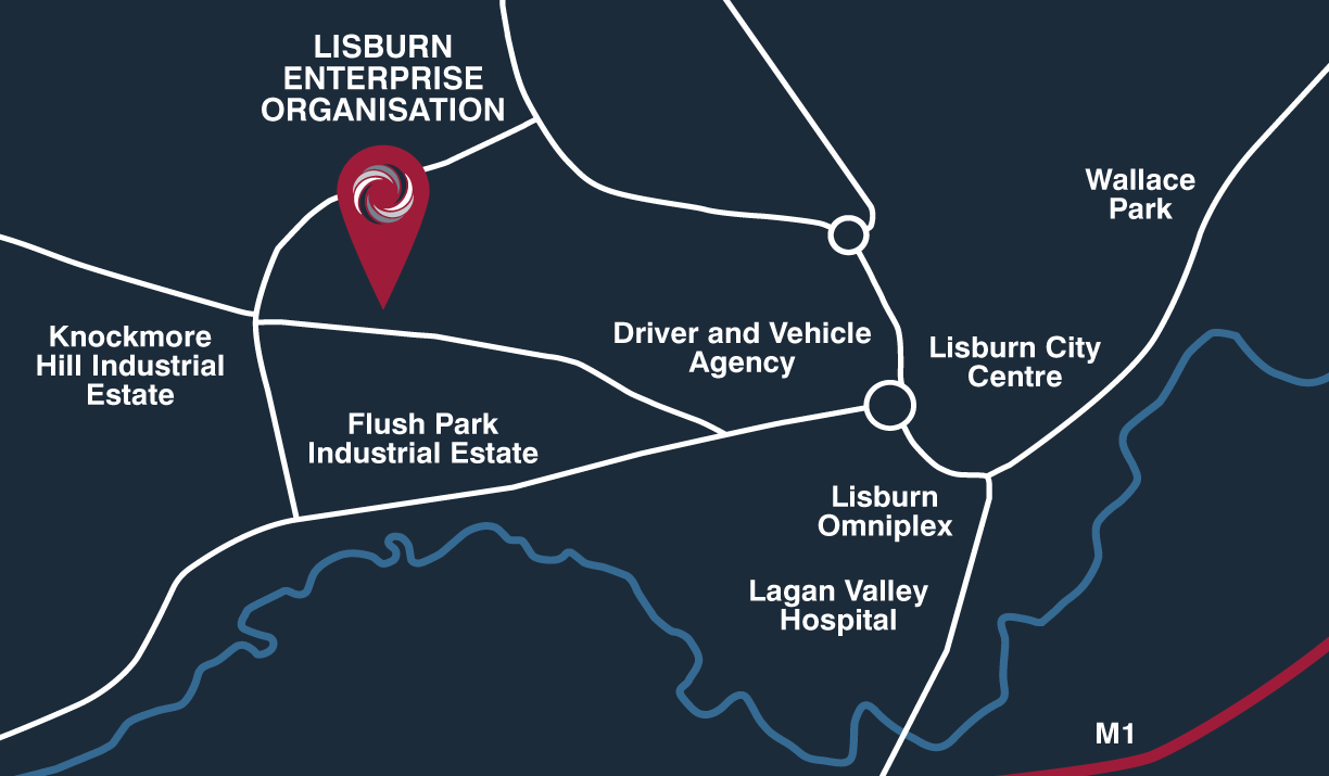 Lisburn Enterprise Organisation - Map